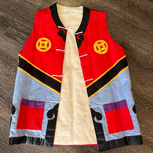 Vintage Tibetan vest - from Saint Claude Social Club - Picture 1 of 5